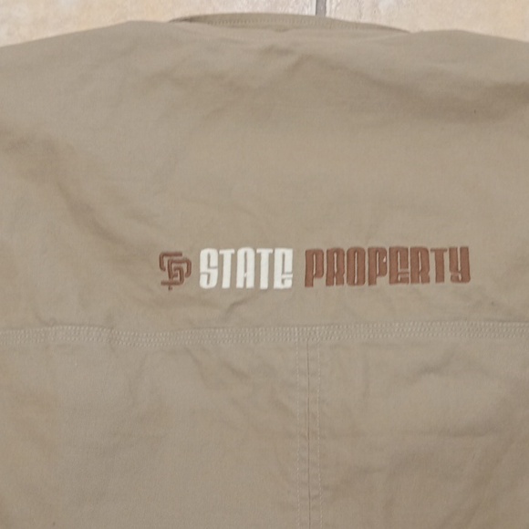 Mens State Property Canvas Jacket Light Brown 2xl..CLOSET CLEAROUT SALE - Picture 8 of 8